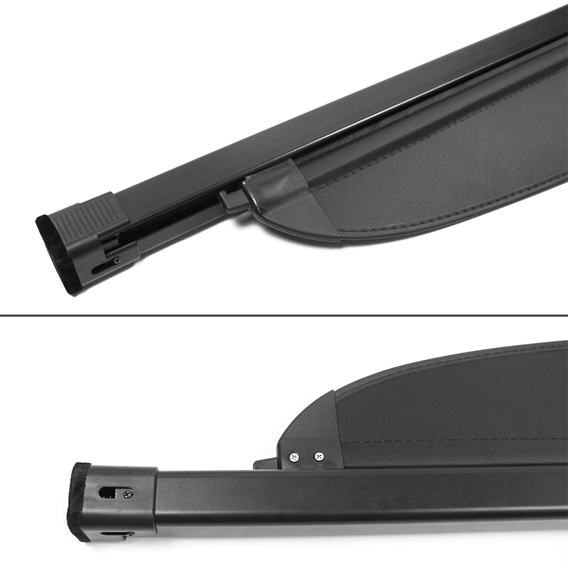 2021-2023 Kia Sorento Retractable Trunk Cargo Cover Vinyl Aluminum Rod