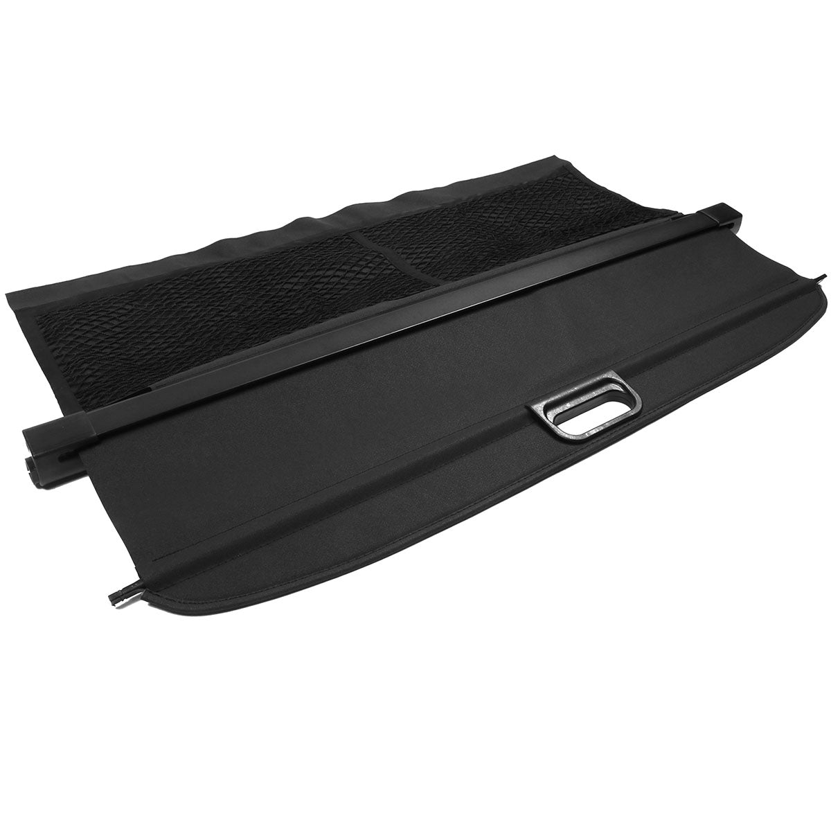 2008-2015 Smart Fortwo OE Style Black Cargo Cover Vinly Aluminum Rod