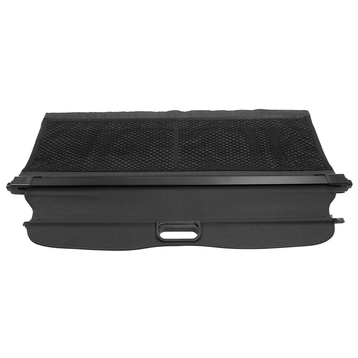 2016-2019 Smart EQ Fortwo 2DR Black Rear Cargo Cover PVC Aluminum Rod