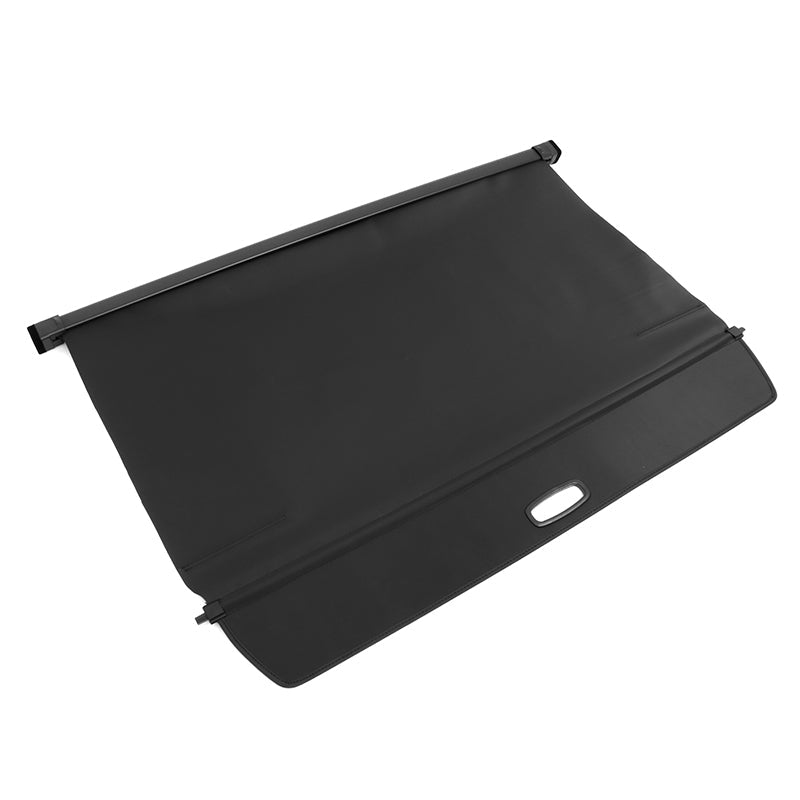 2022-2024 Rivian R1S Black Retractable Rear Trunk Cargo Cover Canvas