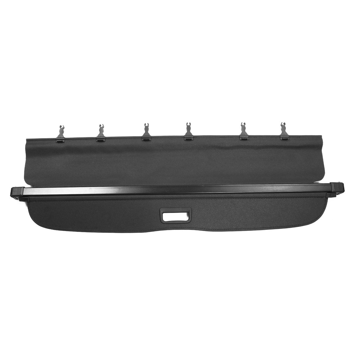 2014-2018 Subaru Forester Manual Black Cargo Cover PVC Aluminum Rod