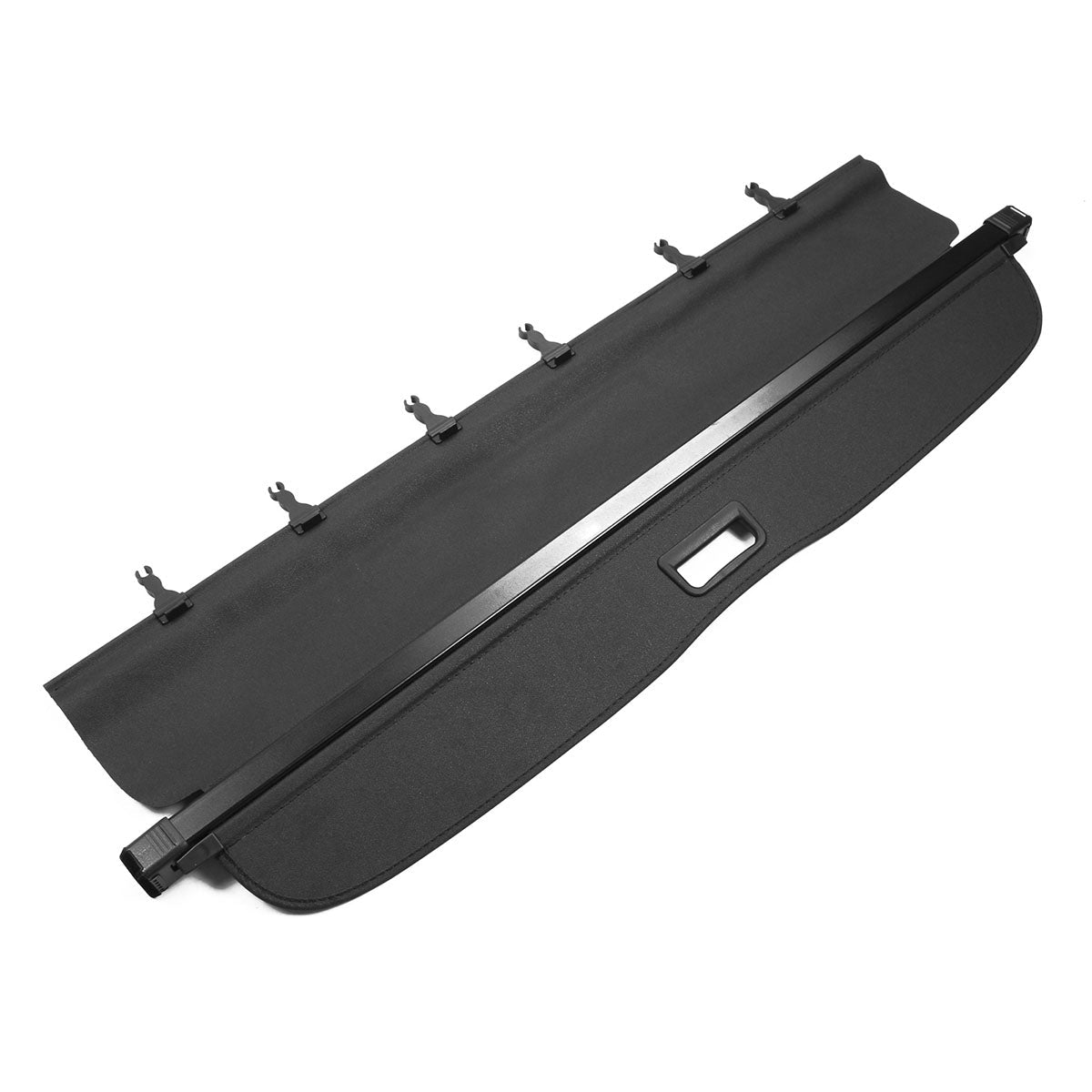 2014-2018 Subaru Forester Manual Black Cargo Cover PVC Aluminum Rod