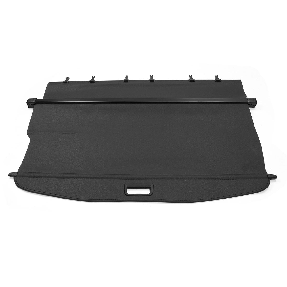 2014-2018 Subaru Forester 4DR Black Rear Cargo Cover PVC Aluminum Rod