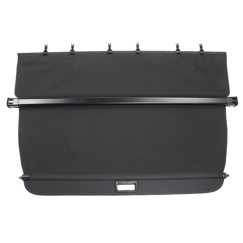 2022-2024 Toyota Corolla Cross Black Rear Cargo Cover PVC Aluminum Rod