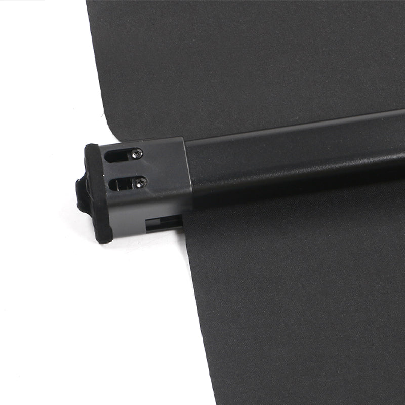 2022-2024 Toyota Corolla Cross Black Rear Cargo Cover PVC Aluminum Rod