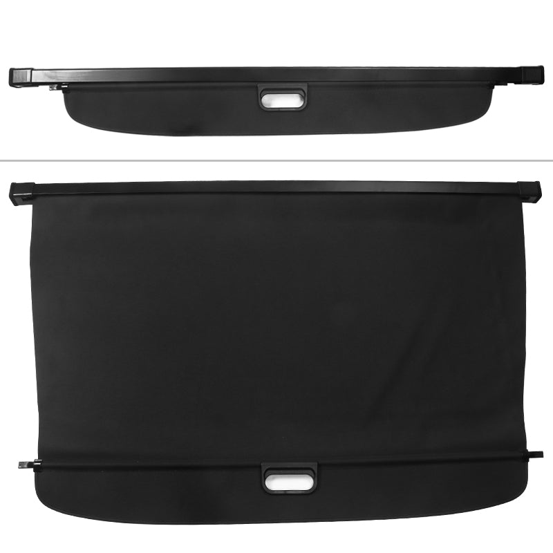 2018-2023 Volkswagen Atlas 4DR Black Rear Cargo Cover PVC Aluminum Rod