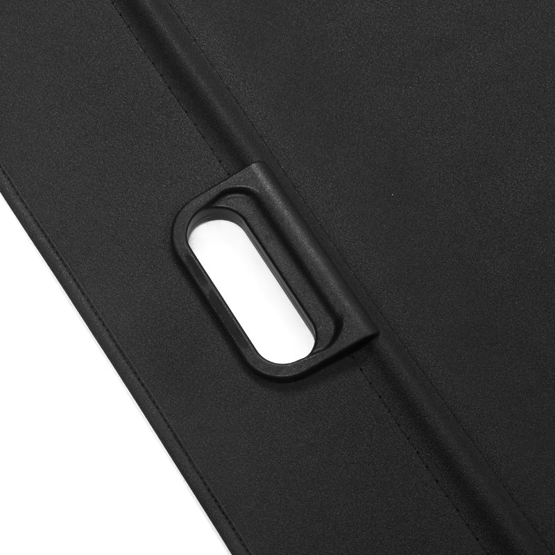 2018-2023 Volkswagen Atlas 4DR Black Rear Cargo Cover PVC Aluminum Rod