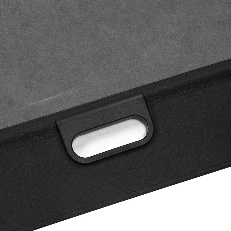 2018-2023 Volkswagen Atlas 4DR Black Rear Cargo Cover PVC Aluminum Rod