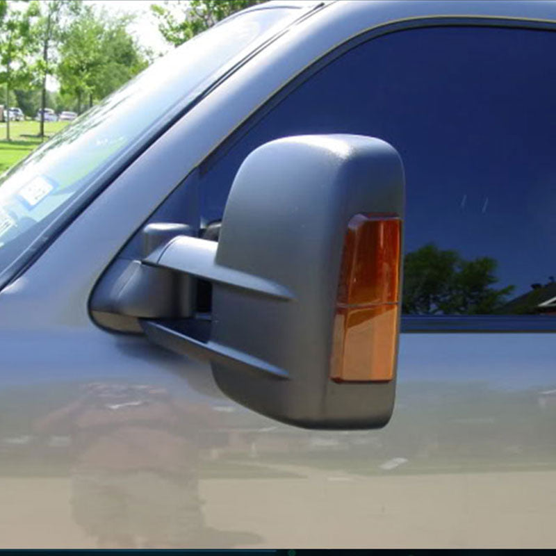 2007-2014Â Silverado Sierra Tow Mirrors Power Heated Signal Light Set