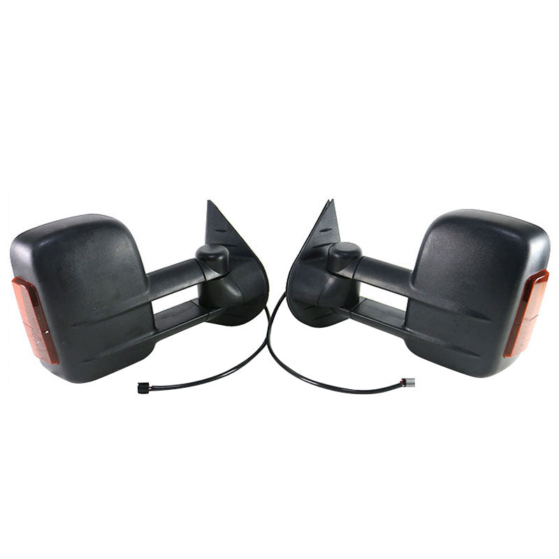 2007-2014Â Silverado Sierra Tow Mirrors Power Heated Signal Light Set