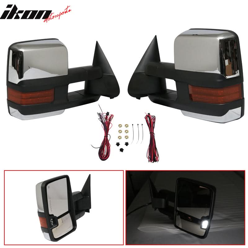 1999-2002Â Silverado Tow Mirrors Power Heated Signal Arrow Lamp