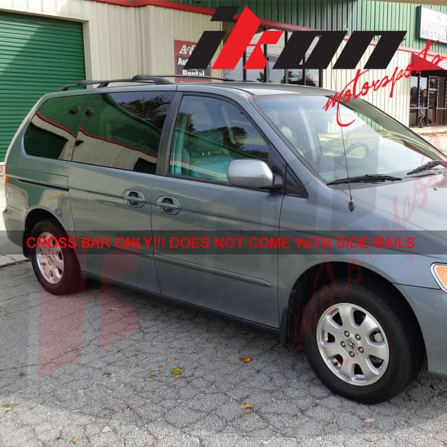 1999-2004 Honda Odyssey OE Style Black Roof Rack Cross Bar Aluminum