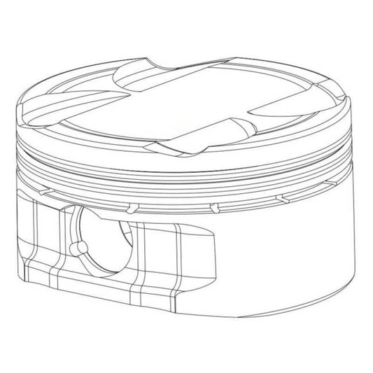CP Pistons CP Piston BMW S58B30 Pistons STD Bore (84mm) 9.3:1 - Single SC7708-1