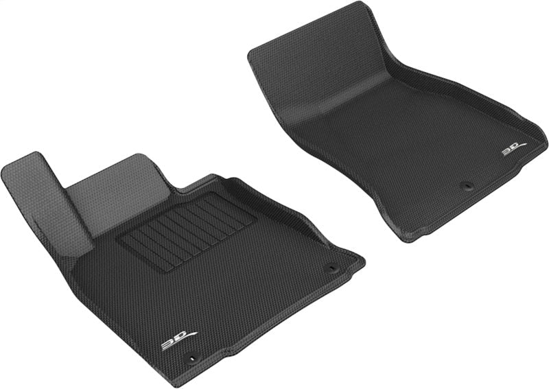 3D MAXpider 2019-2023 Genesis G70 RWD Kagu 1st Row Floormat - Black L1GS00511509