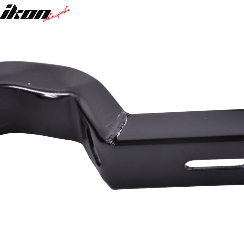 Fits 07-14 GMC Sierra 1500 Double Cab Gray Running Board+Brackets