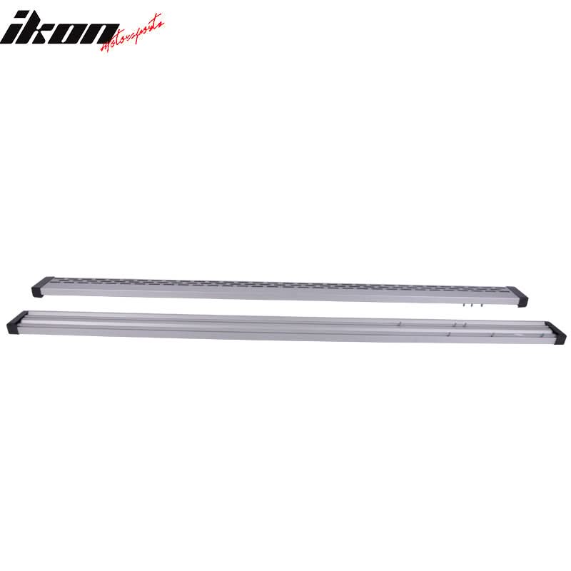 2004-2014 Ford F150 Super Black Grey Running Board Bracket Aluminum