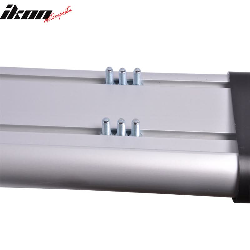 Fits 07-14 Sierra Double Cab Running Board White LED + Bracket