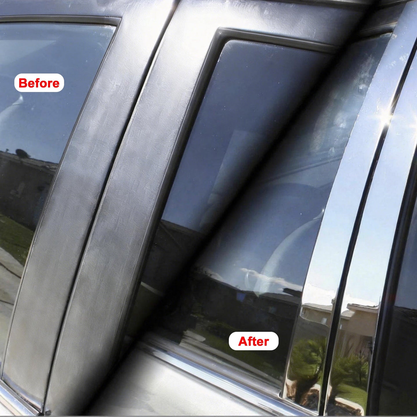 2014-2020 Acura MDX Mirror Finish Pillar Posts Stainless Steel