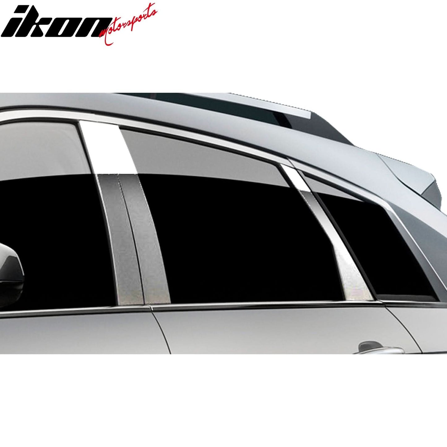 2010-2016 Cadillac SRX Mirror Finish Pillar Posts Stainless Steel