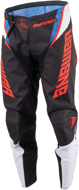 Answer 24 Syncron Envenom Pants Red/White/Blue Size - 30 442409