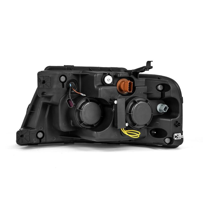 AlphaRex 04-08 Ford F-150 (No 2004 Heritage) LUXX-Series LED Proj HL Alpha-Blk w/Actv Lgt / Seq. Sig 880131 *Discontinued