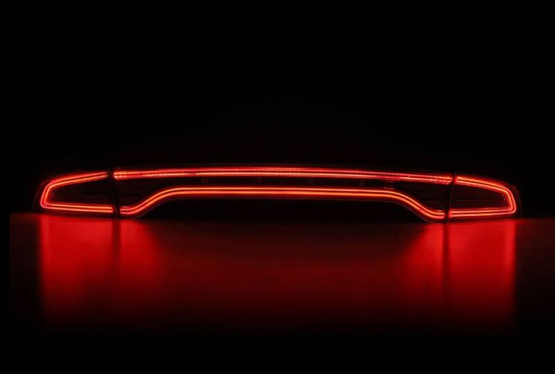 AlphaRex 15-23 Dodge Charger NOVA-Series Prismatic LED Tail Lights Alpha-Black 642020 *Discontinued