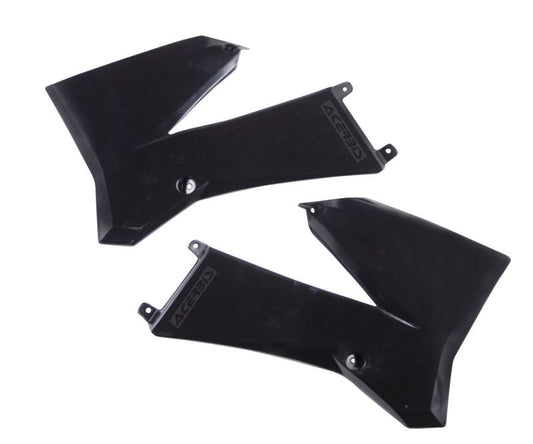 Acerbis 03-12 KTM SX85/ 04-11 SX105 Radiator Shroud - Black 2253060001