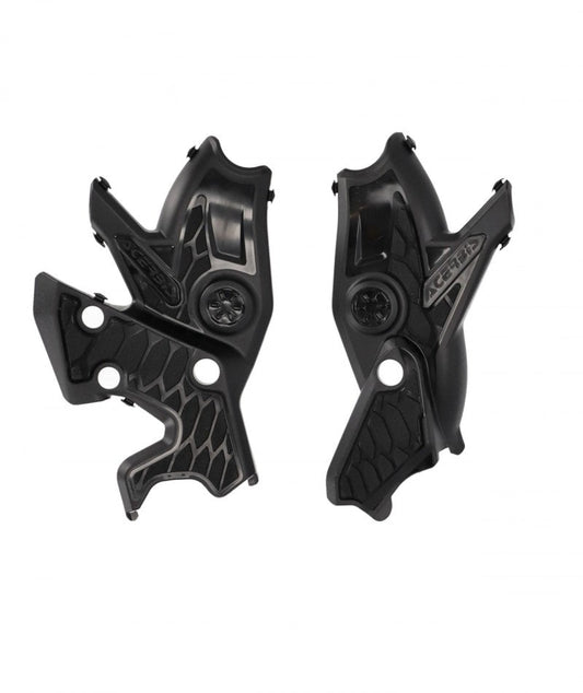 Acerbis 19+ Yamaha Tenere 700 Frame Guards- X-Grip - Black 2911460001
