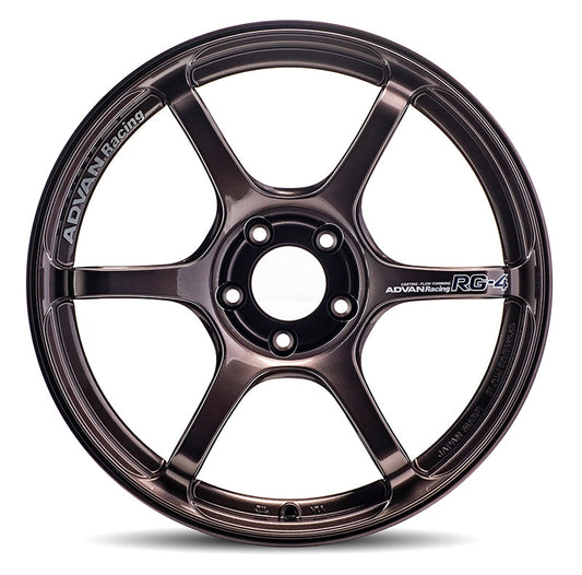 Advan RG-4 18x10.5 +32 5-112 Racing Copper Bronze Wheel YA48L32MCB