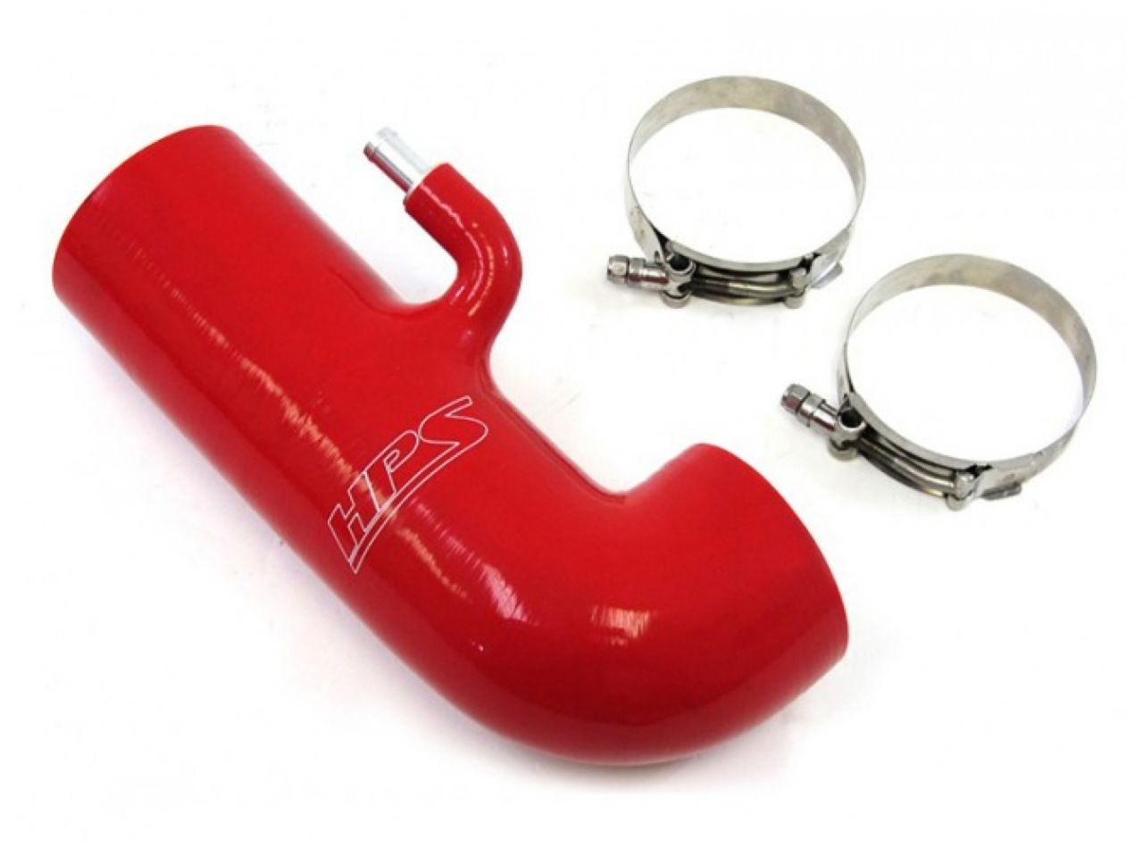 HPS Performance Products HPS Red Reinforced Silicone Post MAF Air Intake Hose Kit - Delete Stock Sound Tube Subaru 13-16 BRZ