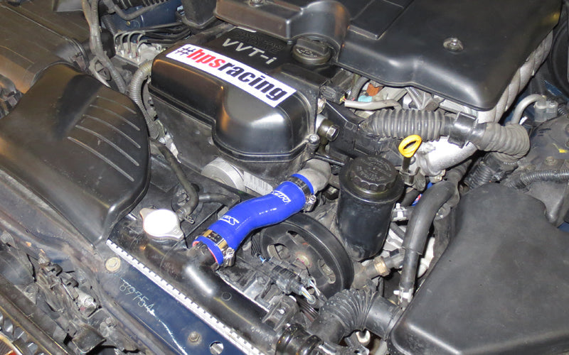 HPS Performance Products HPS Blue Reinforced Silicone Radiator + Heater Hose Kit Lexus 01-05 IS300 I6 3.0L