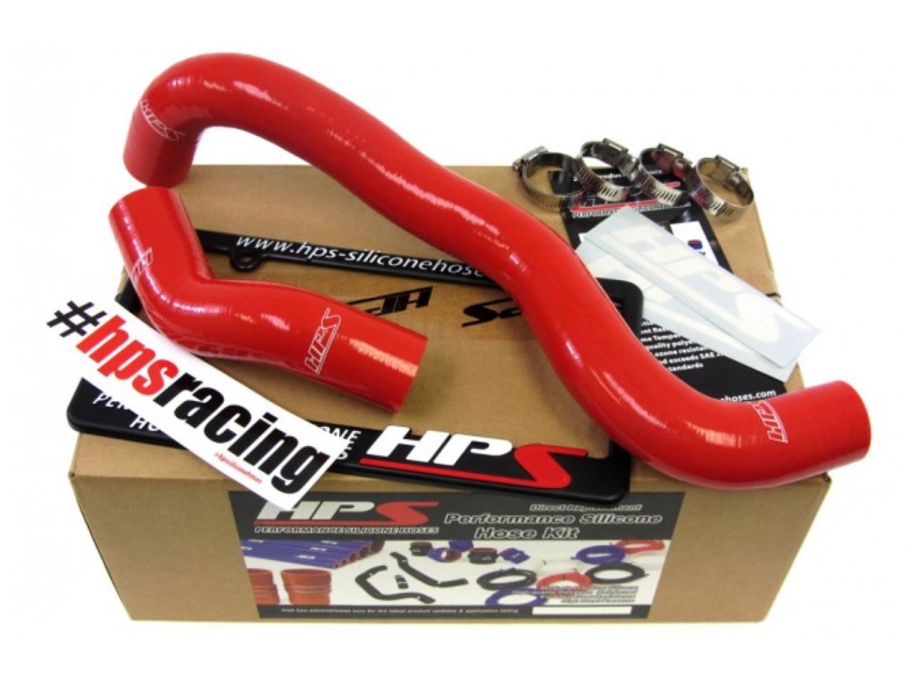 HPS Performance HPS Reinforced Silicone Radiator Hose Kit Coolant, Lexus 2006-2013 IS250 2.5L V6, 57-1267