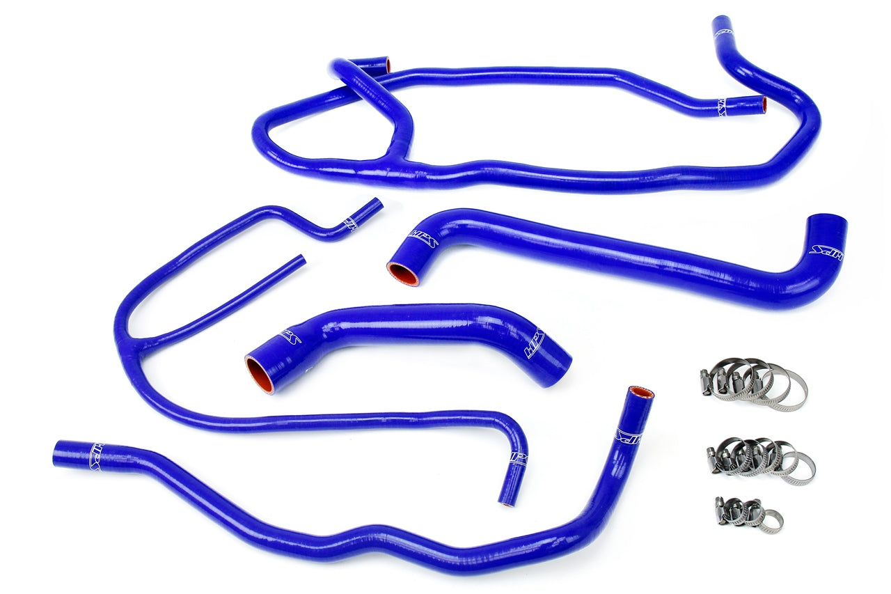 HPS Performance Products HPS Reinforced Blue Silicone Radiator + Heater Hose Kit Coolant Chevy 06-08 Corvette 7.0L LS7 V8 Z06 Non-Supercharged