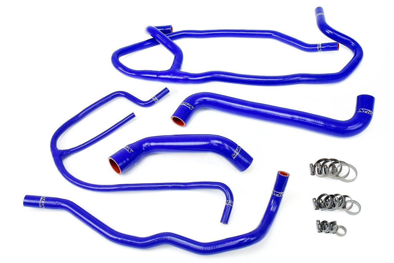 HPS Performance HPS Silicone Radiator + Heater Coolant Hose Kit Chevy 2005-2007 Corvette 6.0L LS2 V8, 57-1277
