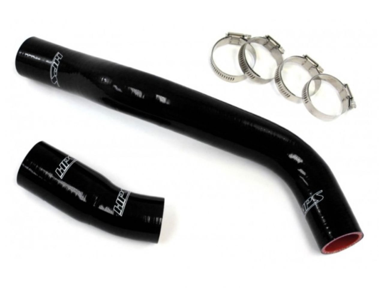 HPS Performance Products HPS Black Reinforced Silicone Radiator Hose Kit Coolant Ford 96-01 Mustang SVT Cobra 4.6L V8