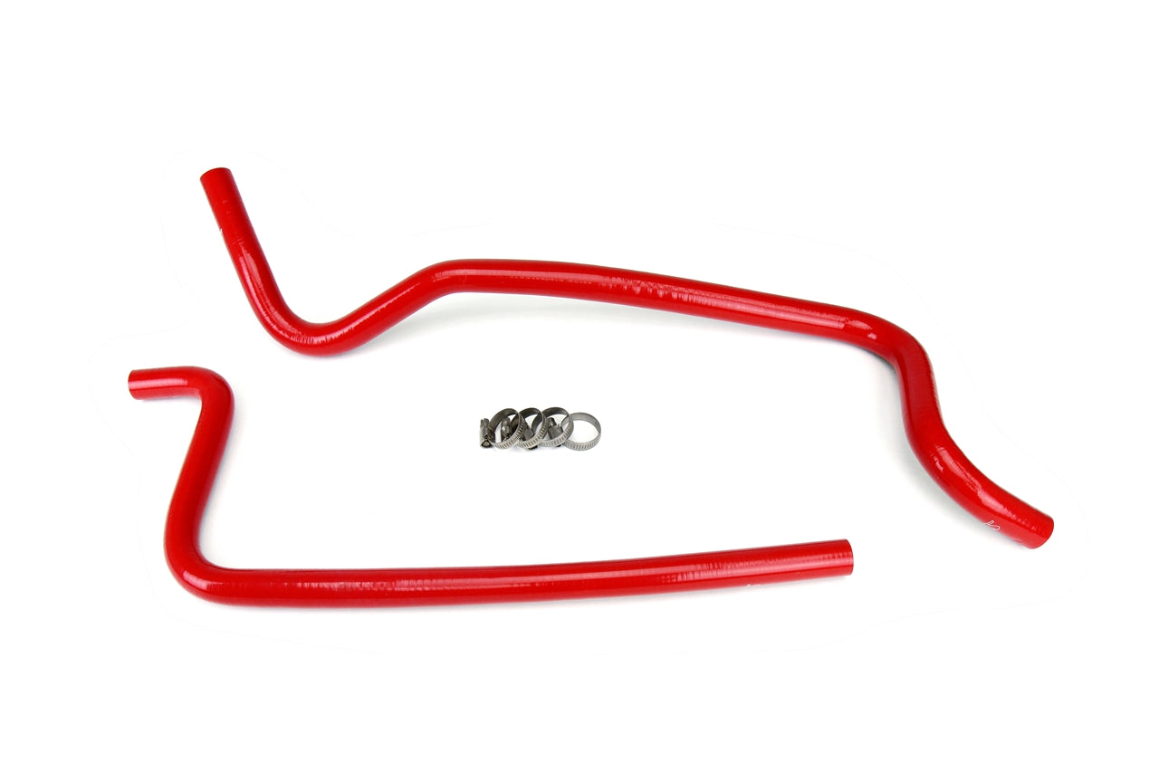 HPS Performance HPS Red Reinforced Silicone Heater Hose Kit Jeep 02-06 Wrangler TJ 4.0L Left Hand Drive