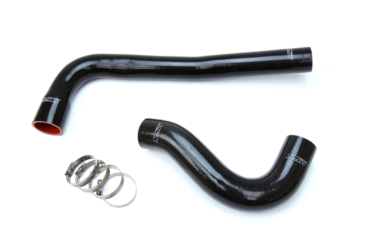 HPS Performance HPS Black Reinforced Silicone Radiator Hose Kit Coolant Dodge 03-10 Ram 2500 3500 Pickup 5.9L / 6.7L Diesel Cummins