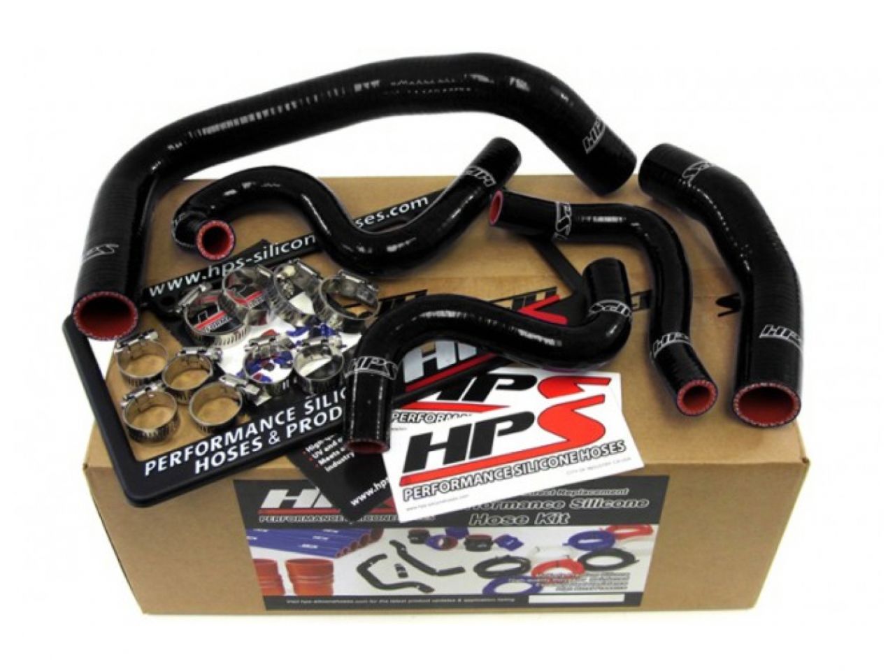 HPS Performance HPS Black Reinforced Silicone Radiator + Heater Hose Kit Toyota 85-87 Corolla AE86 4A-GEU Left Hand Drive
