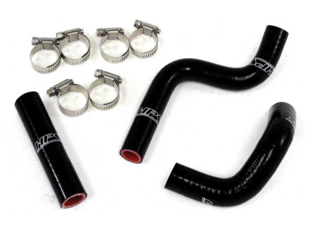 HPS Performance HPS Black Reinforced Silicone Radiator Hose Kit Kawasaki 98-12 KX80 KX85 KX100