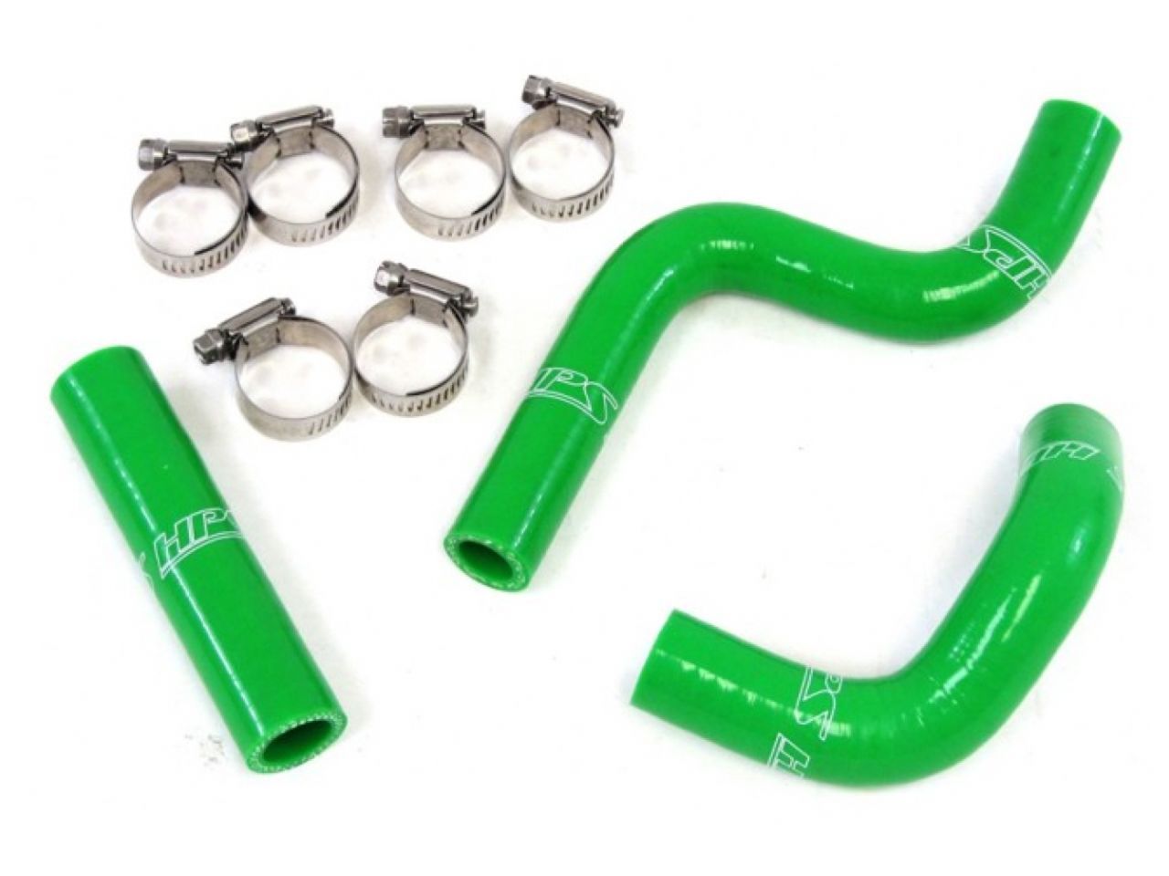 HPS Performance HPS Green Reinforced Silicone Radiator Hose Kit Kawasaki 98-12 KX80 KX85 KX100