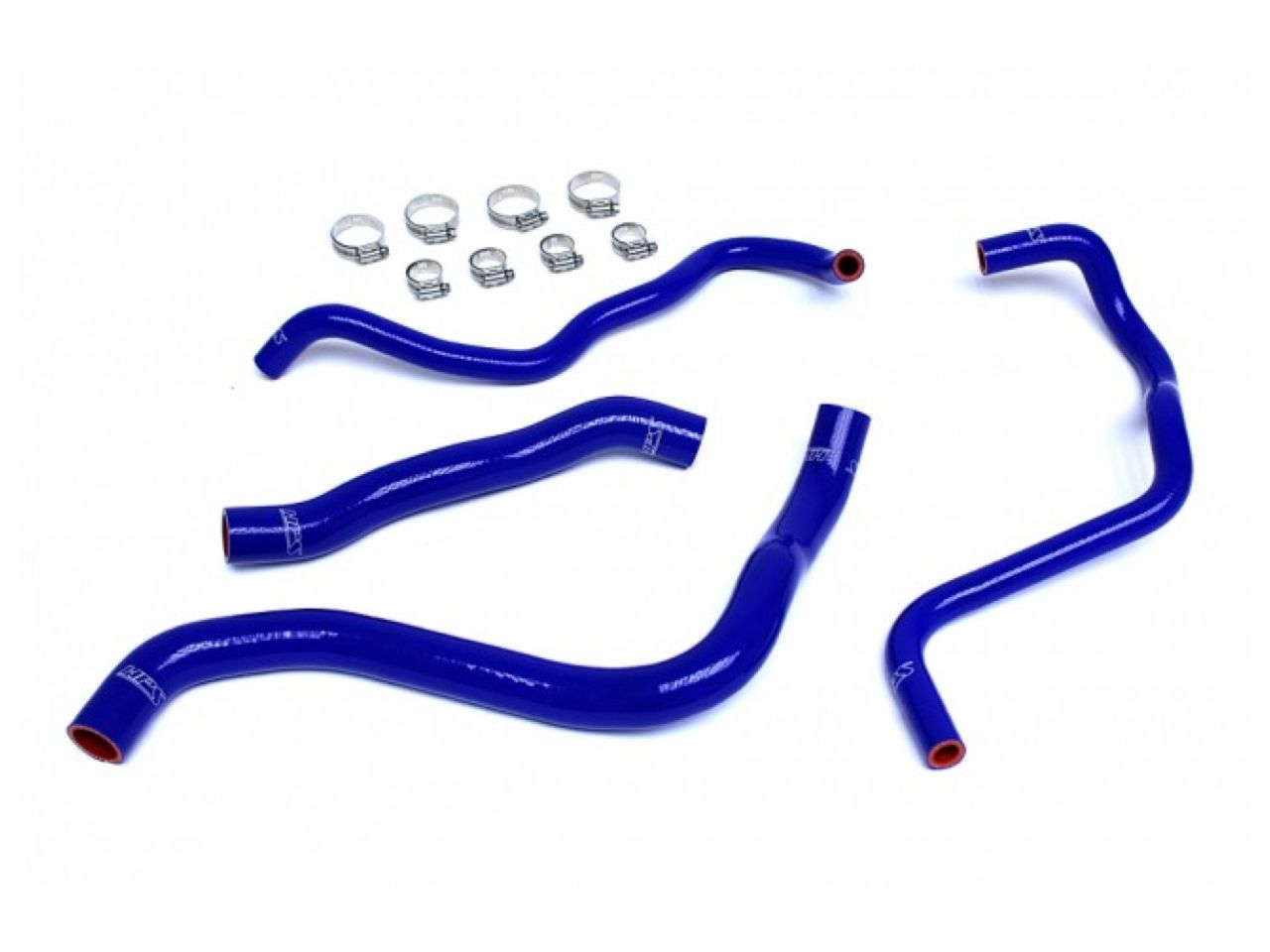 HPS Performance Products HPS Blue Reinforced Silicone Radiator + Heater Hose Kit Honda 13-17 Accord 3.5L V6 LHD