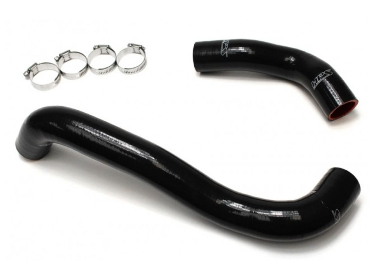 HPS Performance HPS Silicone Radiator Coolant Hose Kit 1989-1992 Mazda RX7 FC3S 1.3L NA / Turbo, Black 57-1395-BLK