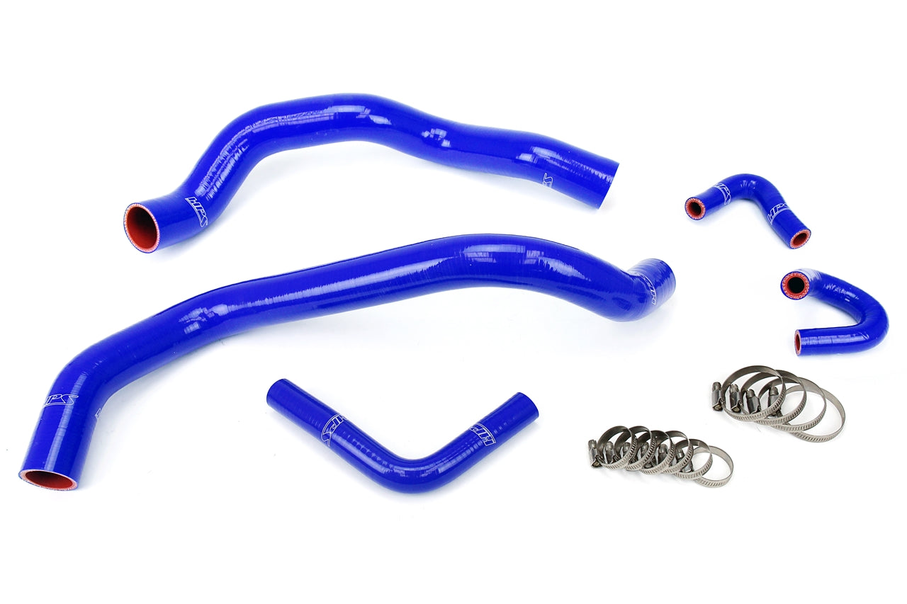 HPS Performance HPS Blue Reinforced Silicone Radiator and Heater Hose Kit Coolant Ford 01-04 Mustang 3.8L 3.9L V6