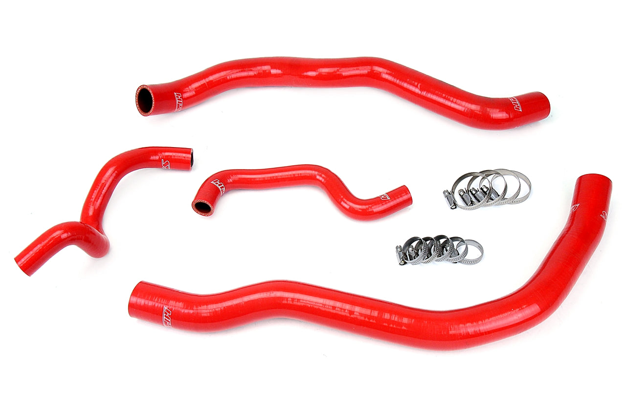 HPS Performance HPS Reinforced Red Silicone Radiator Hose Kit Coolant Hyundai 11-14 Sonata 2.0L Turbo
