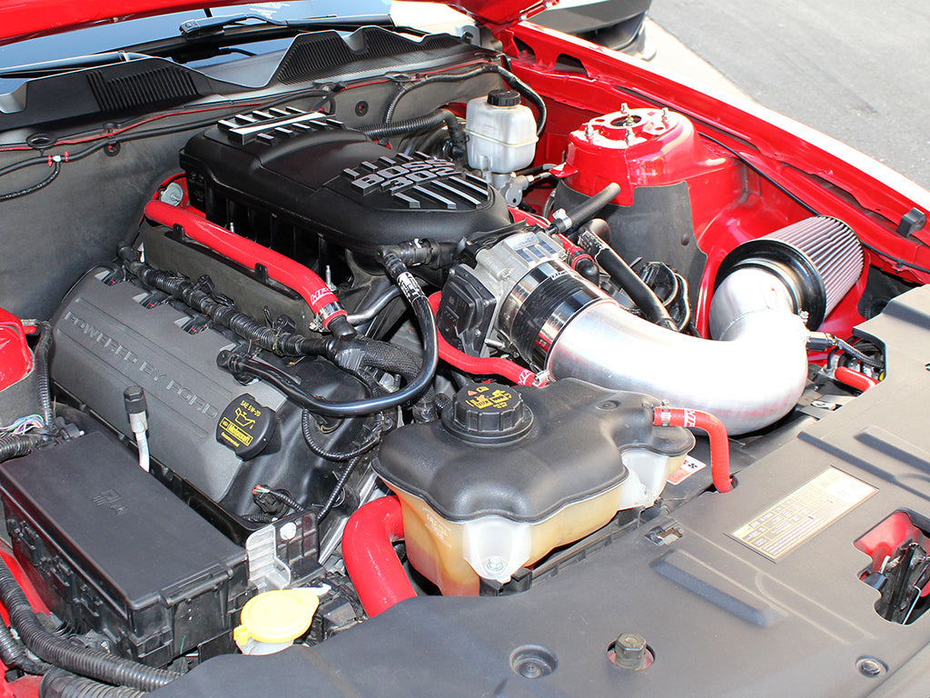 HPS Performance HPS Blue Reinforced Silicone Radiator and Heater Hose Kit Coolant Ford 11-14 Mustang GT 5.0L V8 & Boss 302