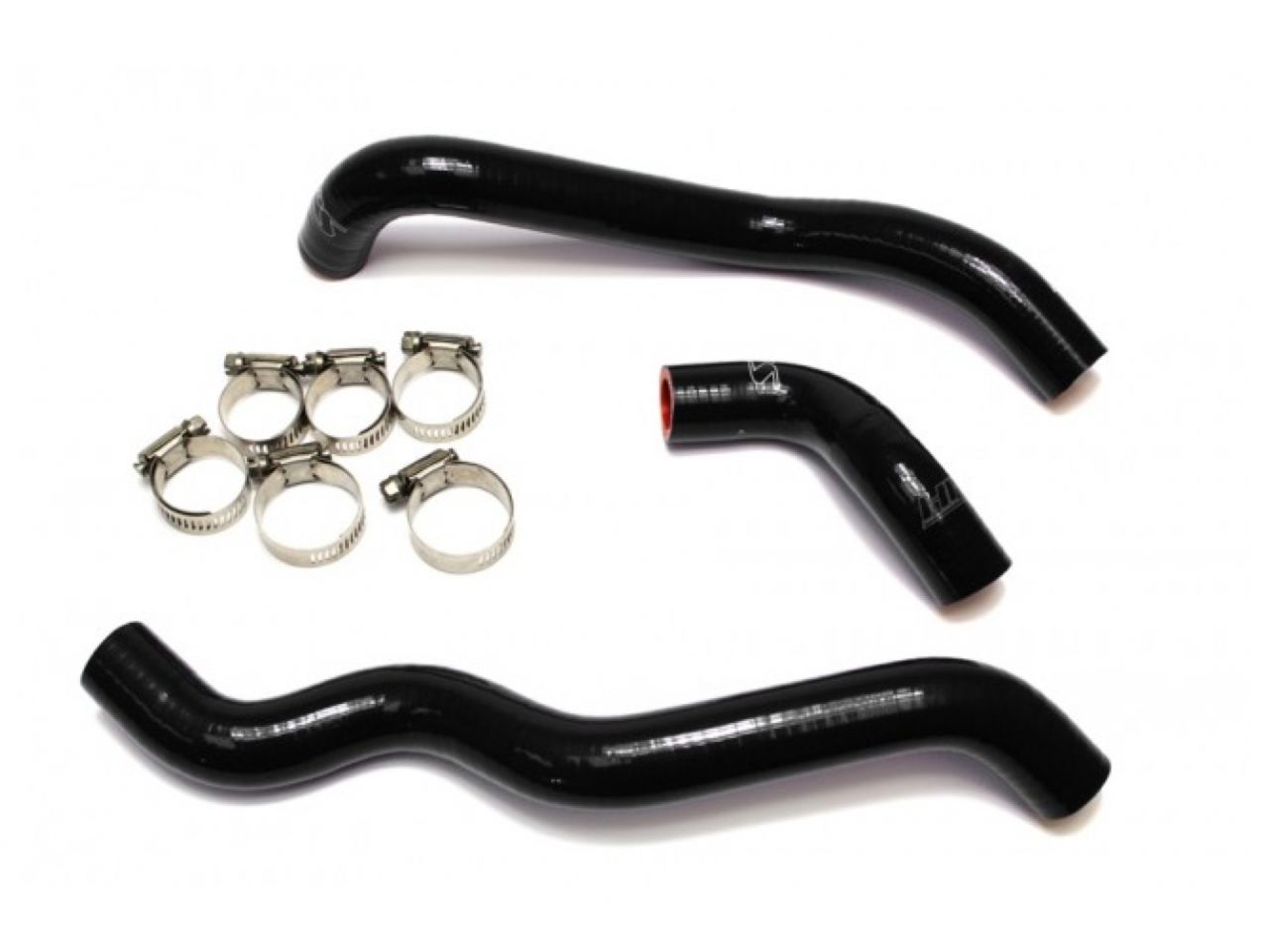 HPS Performance HPS Black Reinforced Silicone Heater Hose Kit Nissan 03-06 350Z LHD