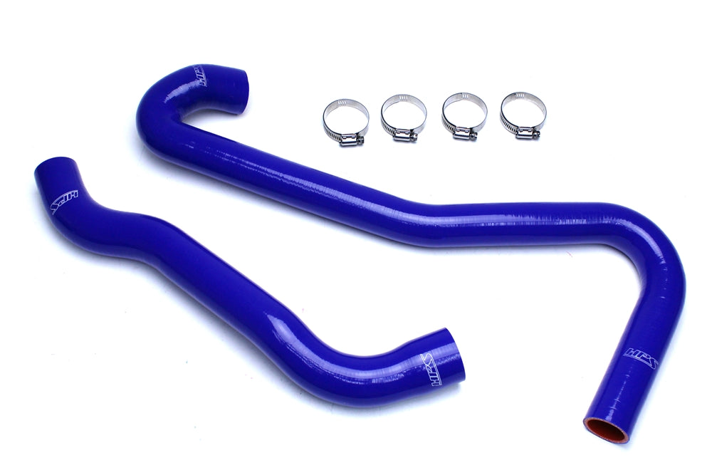 HPS Performance HPS Blue Reinforced Silicone Radiator Hose Kit Coolant Jeep 06-08 Grand Cherokee SRT8 6.1L V8 WK1