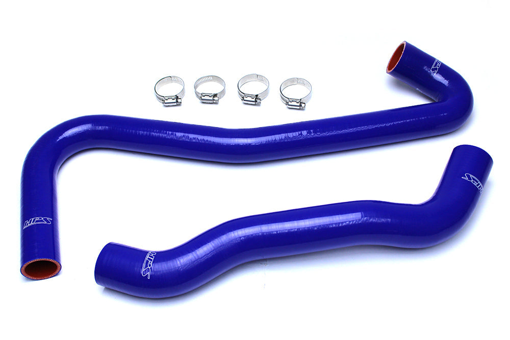 HPS Performance Products HPS Blue Reinforced Silicone Radiator Hose Kit Coolant Jeep 09-10 Grand Cherokee SRT8 6.1L V8 WK1
