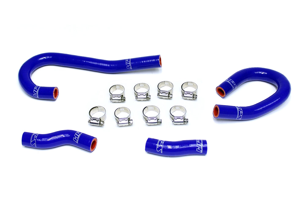 HPS Performance HPS Blue Reinforced Silicone Heater Hose Kit Coolant Jeep 12-15 Grand Cherokee WK2 SRT8 6.4L