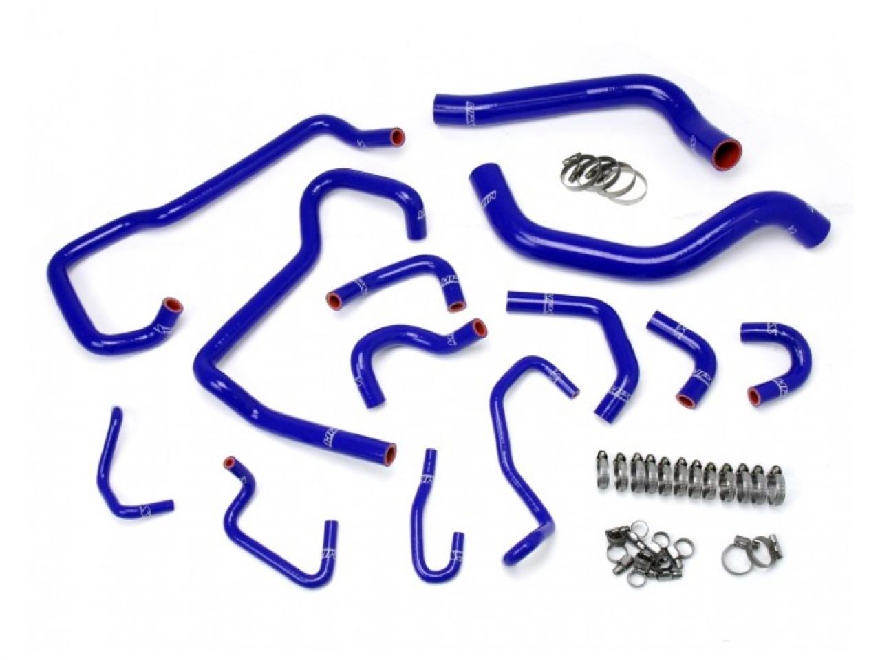 HPS Blue Reinforced Silicone Radiator + Heater Hose Kit Toyota 16-17 Tacoma 3.5L V6